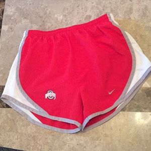 Ohio State running shorts